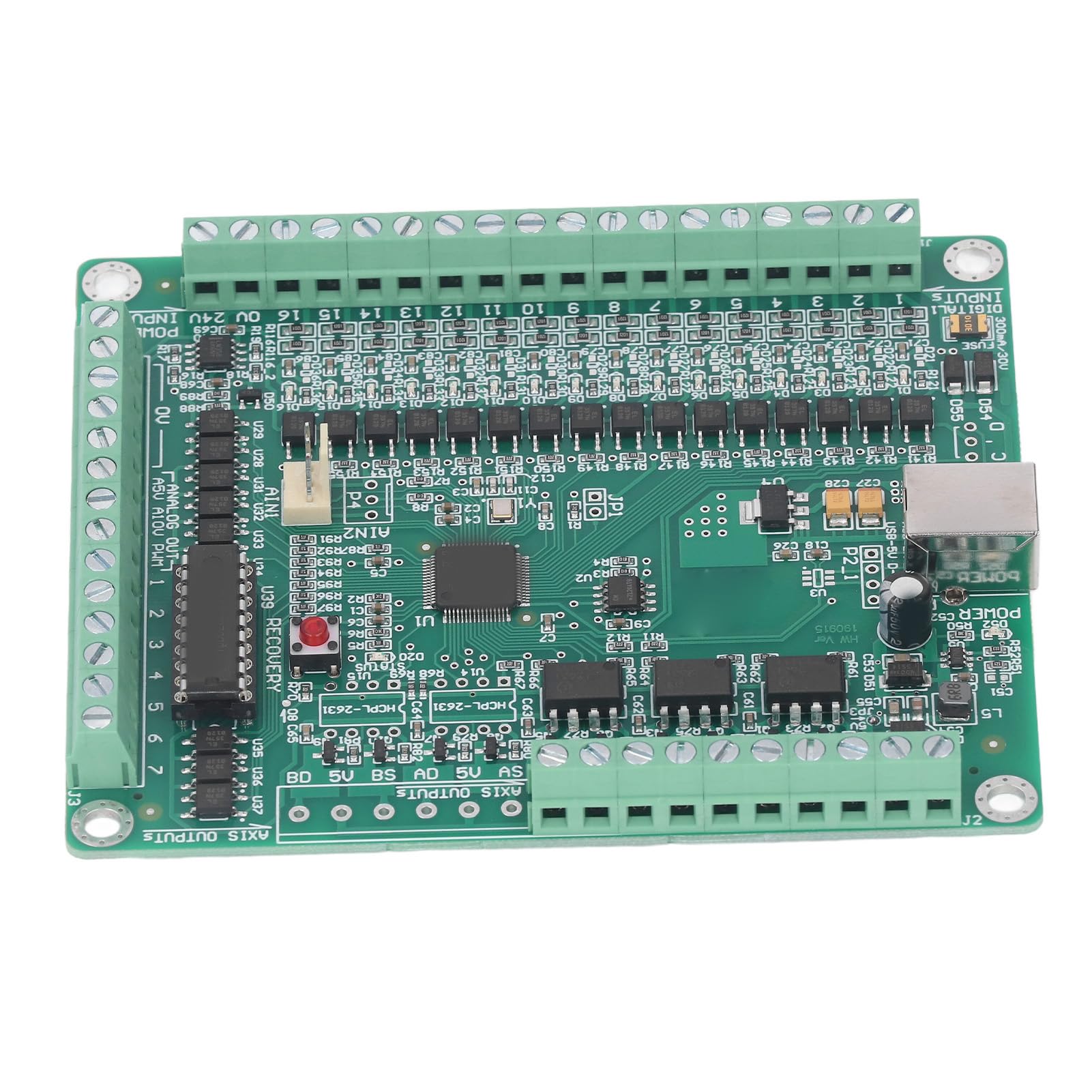 FTVOGUE 3-osiowa Karta Kontrolera Ruchu USB DC12 do 24V 500KHz Kontroler
