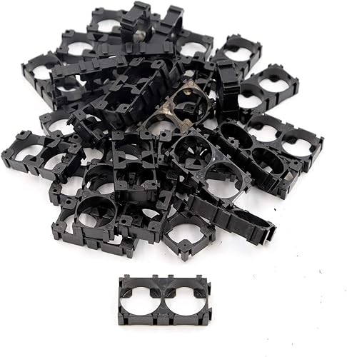 3x5 Celda/4x5 Celda/2xCell/3xCell/18x6x50x1 Celda 18x6x50 Baterías Espaciador Radiante Shell Soporte de calor de plástico (100pcs doble soporte)