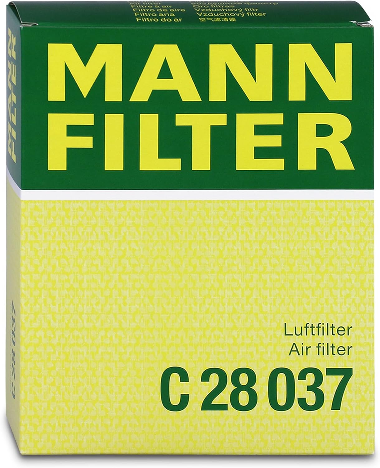 Mann Filter C 28 037 Engine Air Filter Replacement Compatible With BMW 530e, 530i, 540i, 740i, 745e, 840i, X3, X4, X5, X7