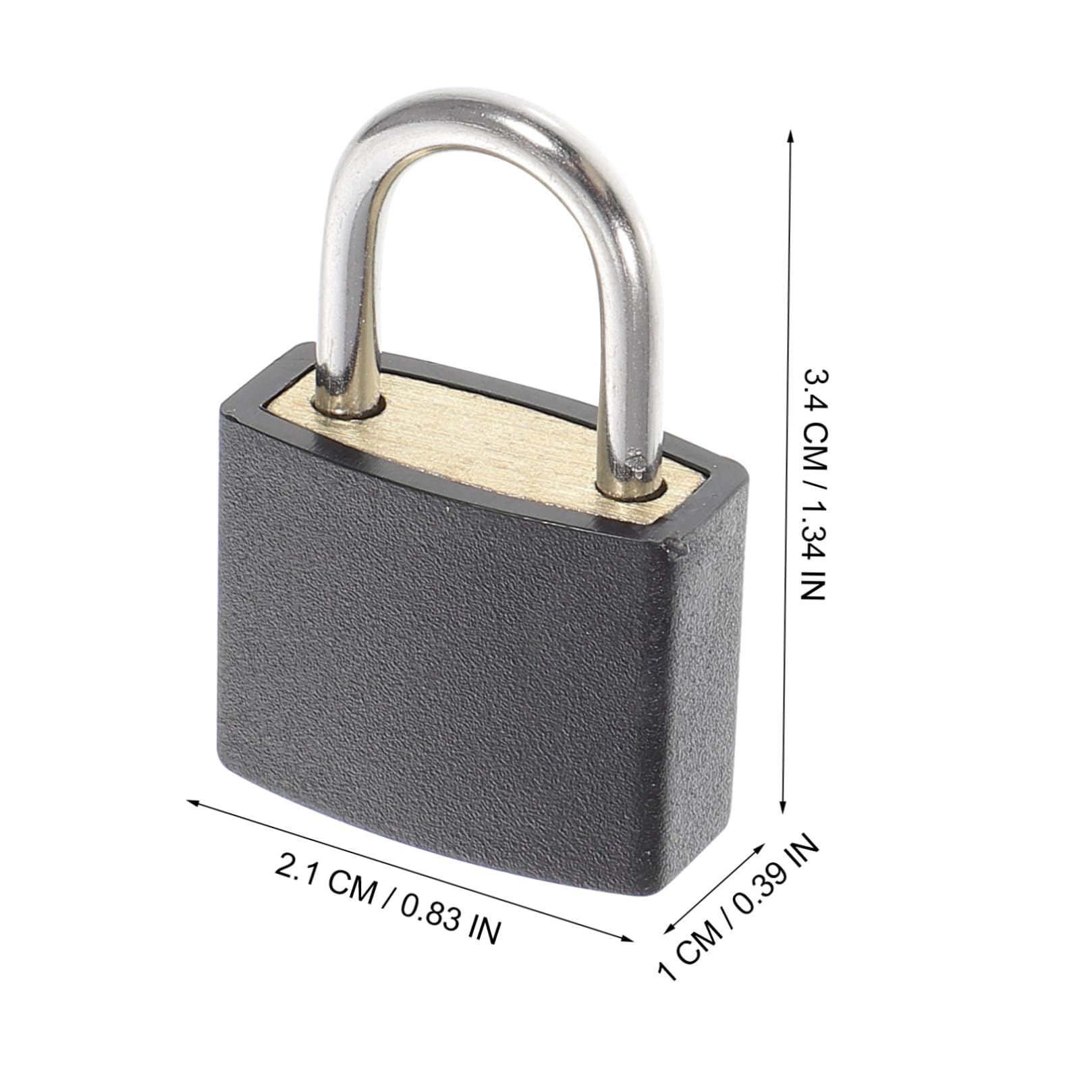 3 Set Piccolo Lucchetto Per Valigia Lucchetti Per Armadietti Da Palestra Valigia Zaino Piccoli Lucchetti Per Valigie Serrature Per Bagagli Acciaio Black 7 Pezzi * 3