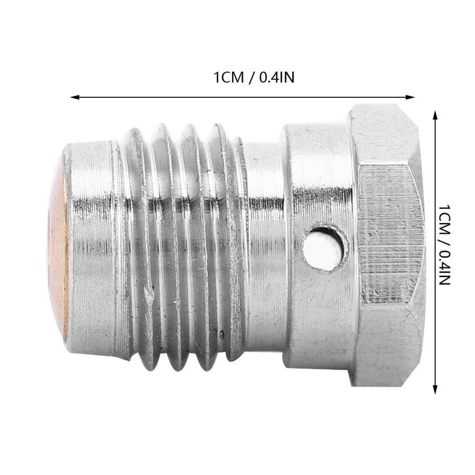 BORDSTRACT 3PCS Berstscheiben,1.8K 3K 5K 7K 3/8 24UNF Vereinheitlicht Kupferregler Burst Disks für Paintball Tank Regler, Tankregler oder Ventile(5K)