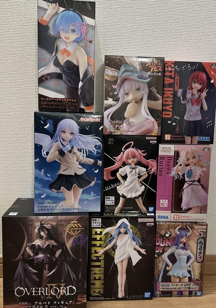 Amazon.co.jp: 美少女フィギュアセット 9体 H6 : おもちゃ