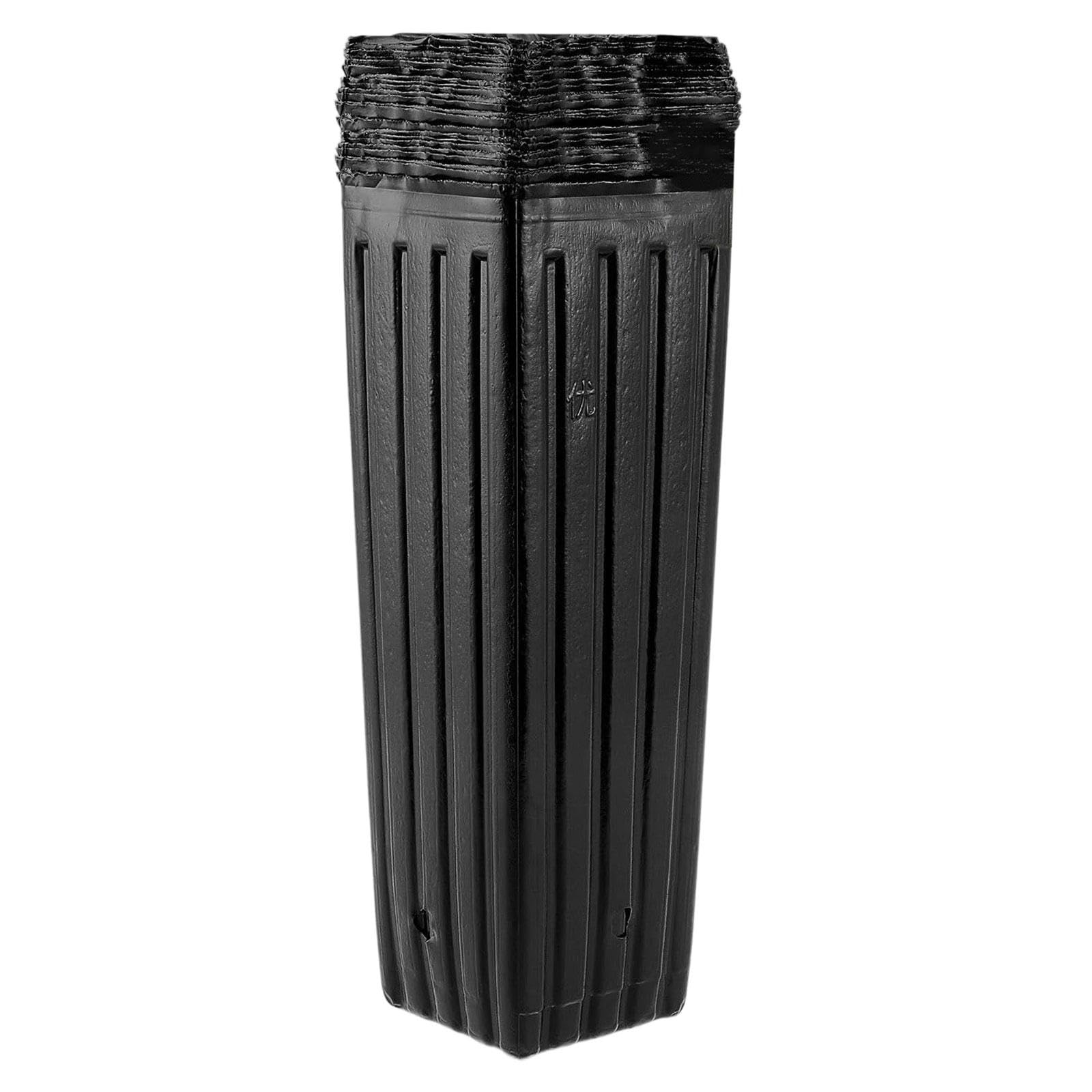 30 Pots pour Semis, Jardinières, Conteneurs avec Trous de Drainage, en Polypropylène, Favorisent La Croissance des Racines, pour Terrasse, XL