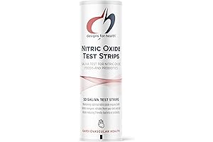 Designs for Health Nitric Oxide Test Strips Saliva Test - Monitor Nitric...