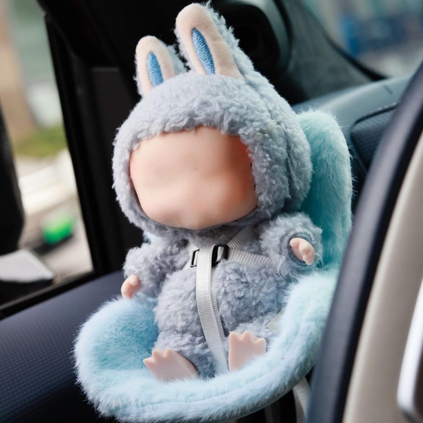 Amazon.com: BDBHAVB Doll Car Seat for Labubu 17cm with Air