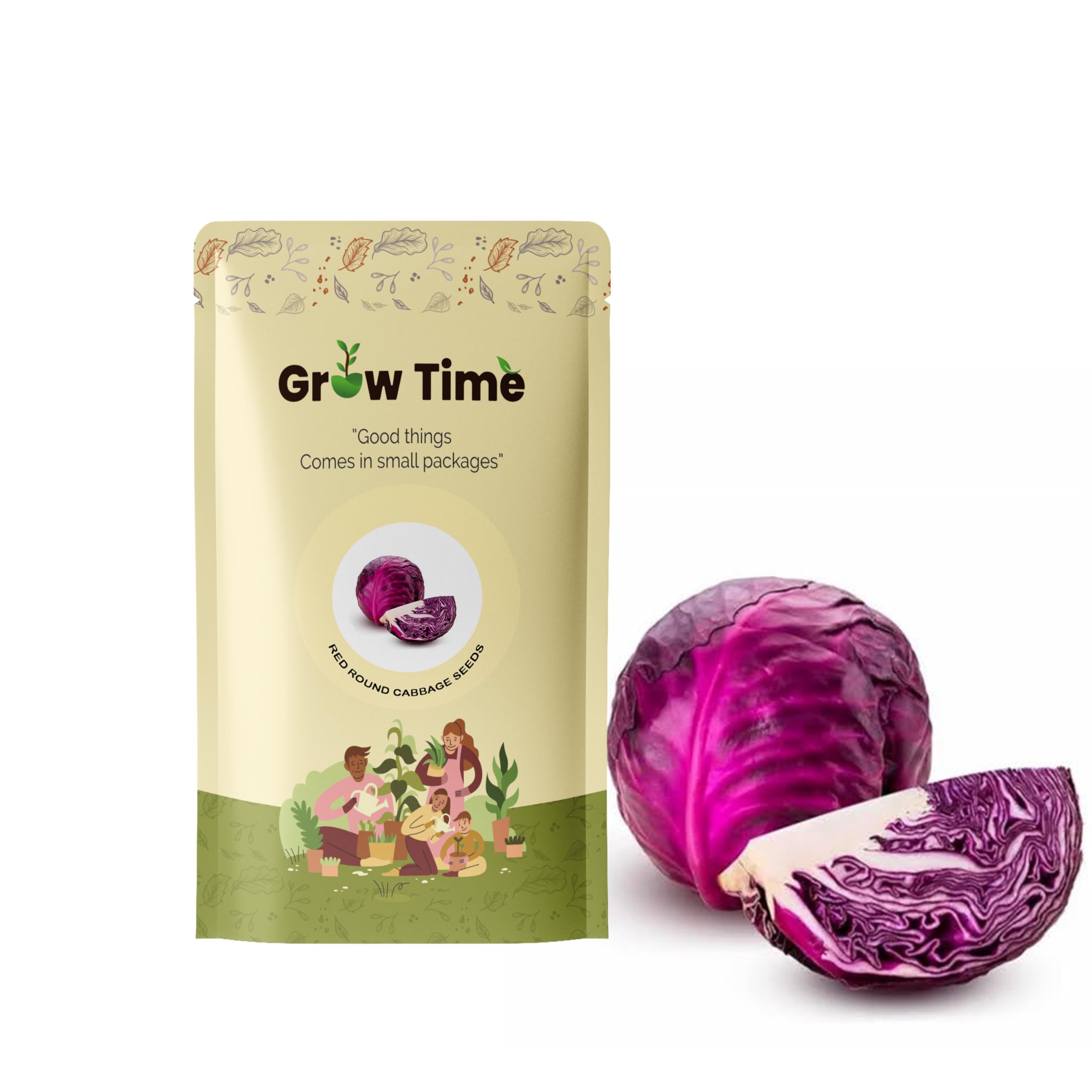 Growtime Red Cabbage Round Vegetable Seeds, Vegetable Seeds for Home Gardening, Vegetable Planting Seeds for Kitchen, Red Cabbage Round Seeds (Red, Pack of 2g) (B0CZ4DVM4K) Amazon Price History, Amazon Price Tracker