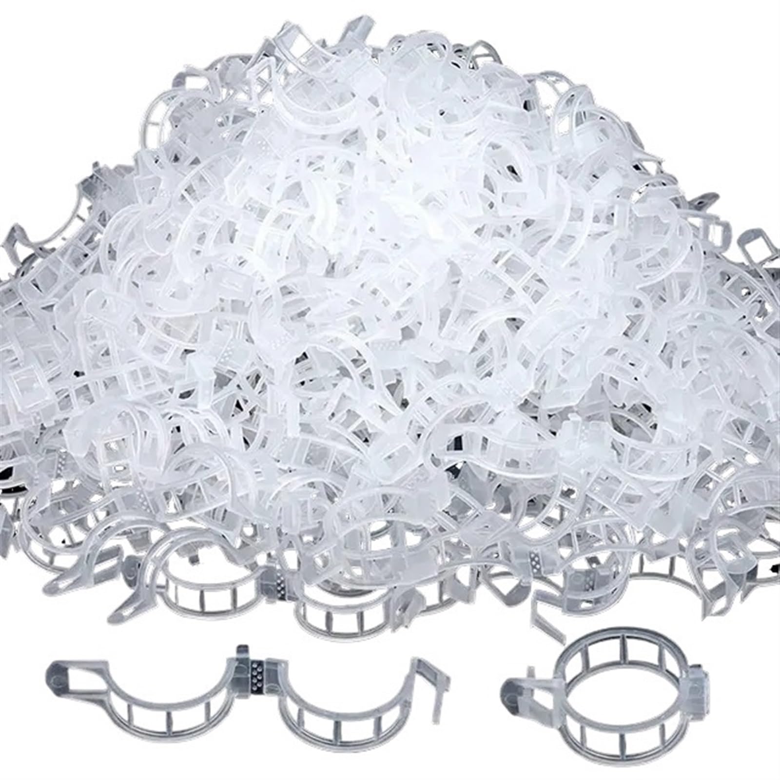 ZZRSYJ Porta Pomodoro Ganci, Ganci di Supporto per Pomodori, 18 Pomodoro Crescita delle Piante Ganci con spago da 3 m e 18 Clip per Pomodoro, Ganci per Pomodorm, Gancio Porta Pomodoro