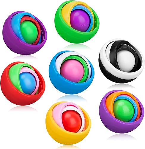Juego de giroscopio para ansiedad, giroscopio, juguete infinito para descompresión, giroscopio, TDAH, autismo, alivio del estrés, para adultos,