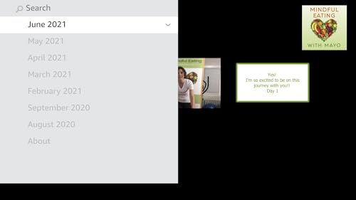 MINDFUL EATING WITH MAYO