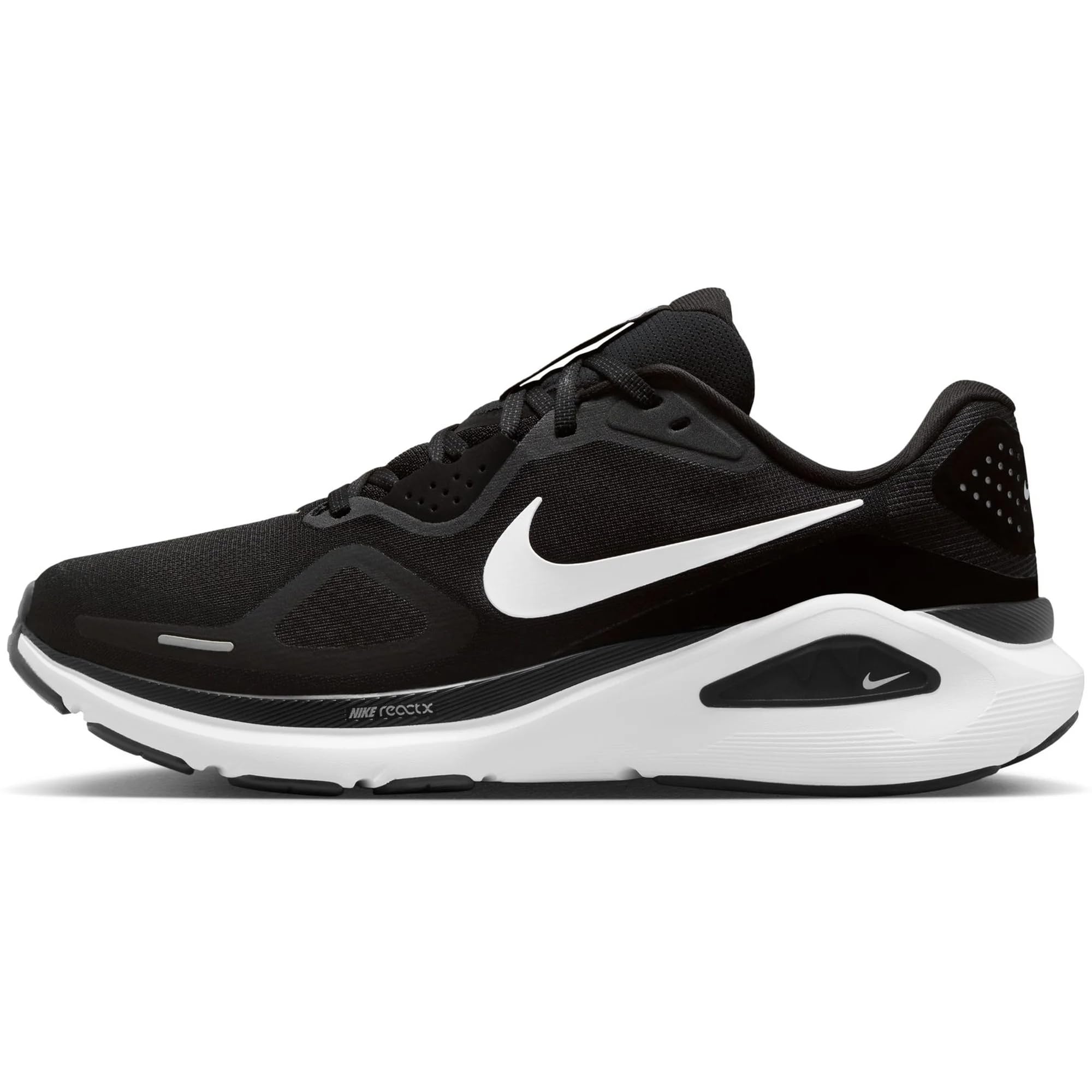 Nike Mens Structure 26 41 EU BLACK/WHITE-WOLF GREY-MTLC SILVER