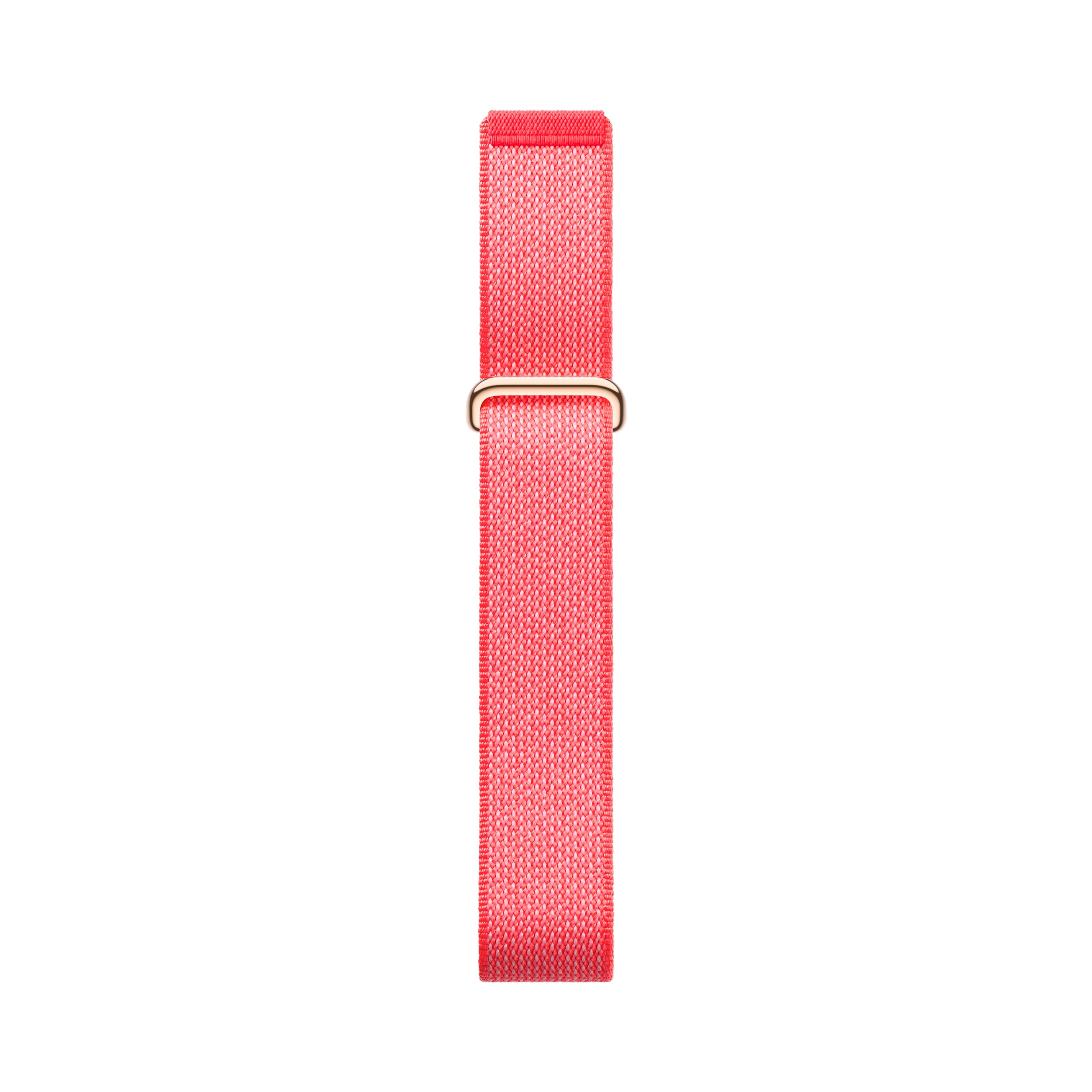 Google Fitbit Air - Activity tracker senza schermo con monitoraggio di fitness, battito cardiaco e sonno - Coaching personalizzato basato sull'AI - Fino a 7 giorni di autonomia - Rosso lampone