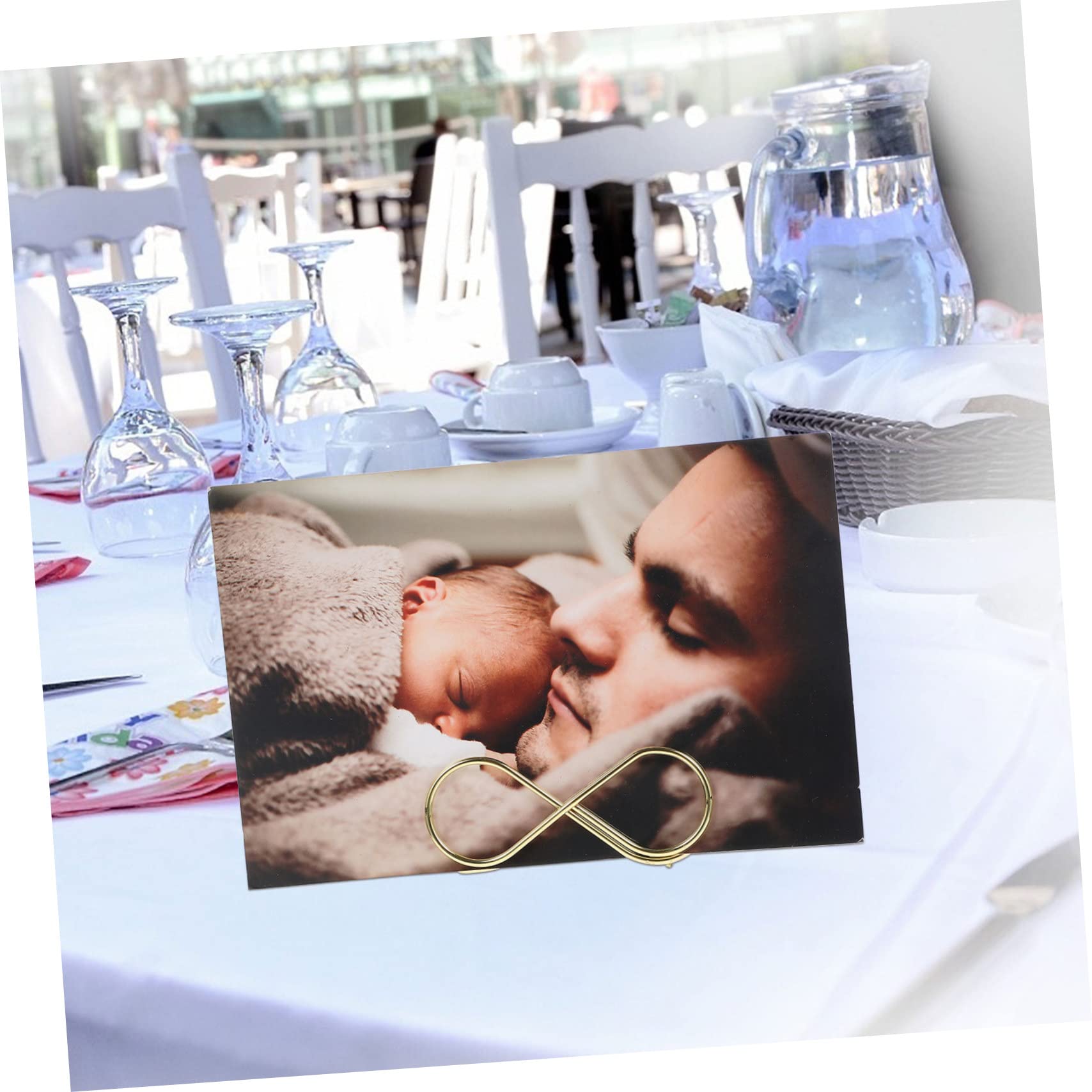 DECHOUS 30stücke Metall Kartenhalter Für Fotos Und Visitenkarten Stabile Tischkartenhalter Für Hochzeiten Geschäfte Und Veranstaltungen Elegante Goldene Clip-ständer