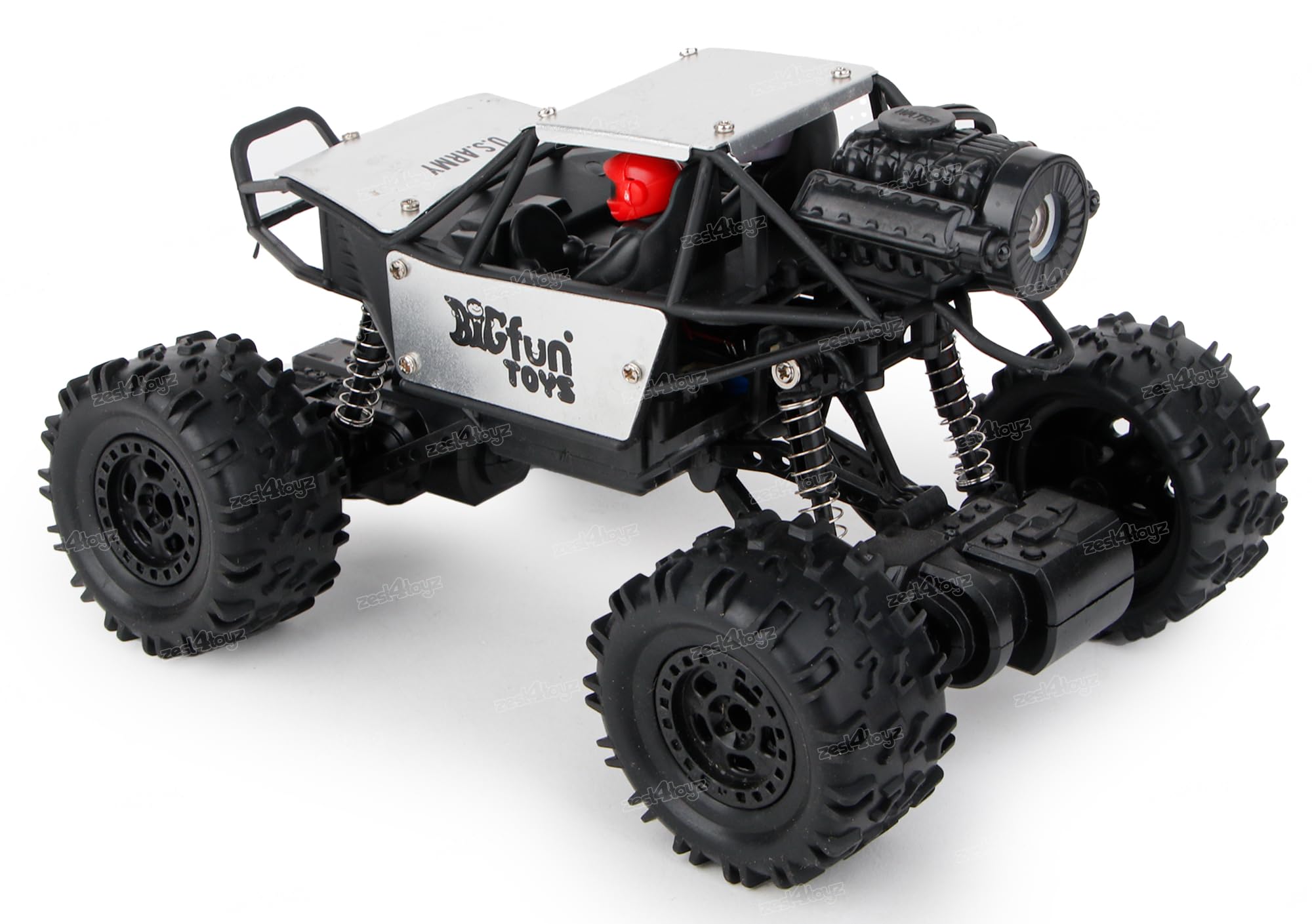BADLANDS リマスター rockcandy RC Car(MEDIUM Size) Rock Master Car with Mist Spray – MAJESTRONICZ
