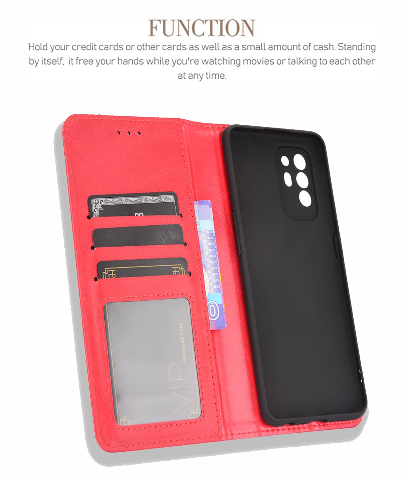GOKEN Cover Per Oppo A94 5G / Reno 5Z 5G, Custodia In TPU Flessibile Con Effetto Gradiente Viola/blu, Antiurto, Antiscivolo, Con Ritagli Precisi. - 5