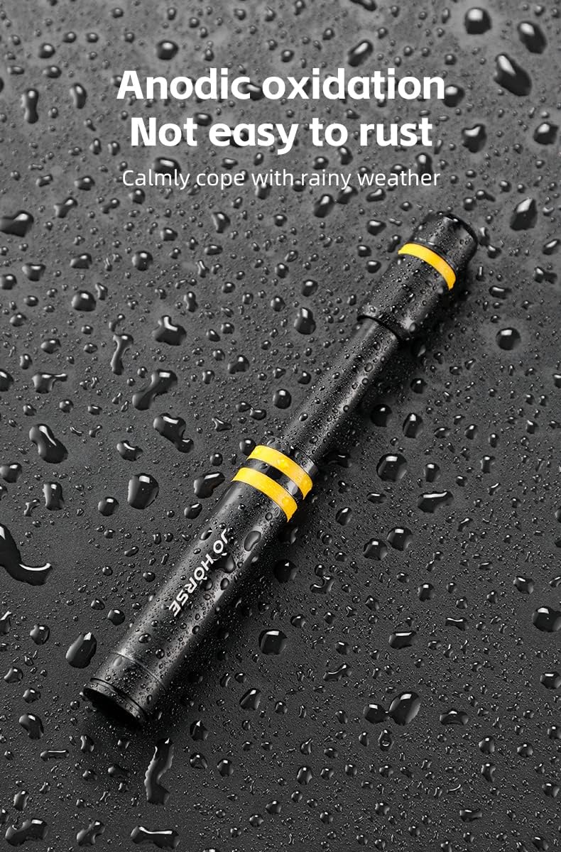 Himiway Bike Floor Pump,300 PSI High Pressure Front Fork Inflator,Bicycle Pump with Air Ball Pump Inflator Fits Schrader and Presta Valve
