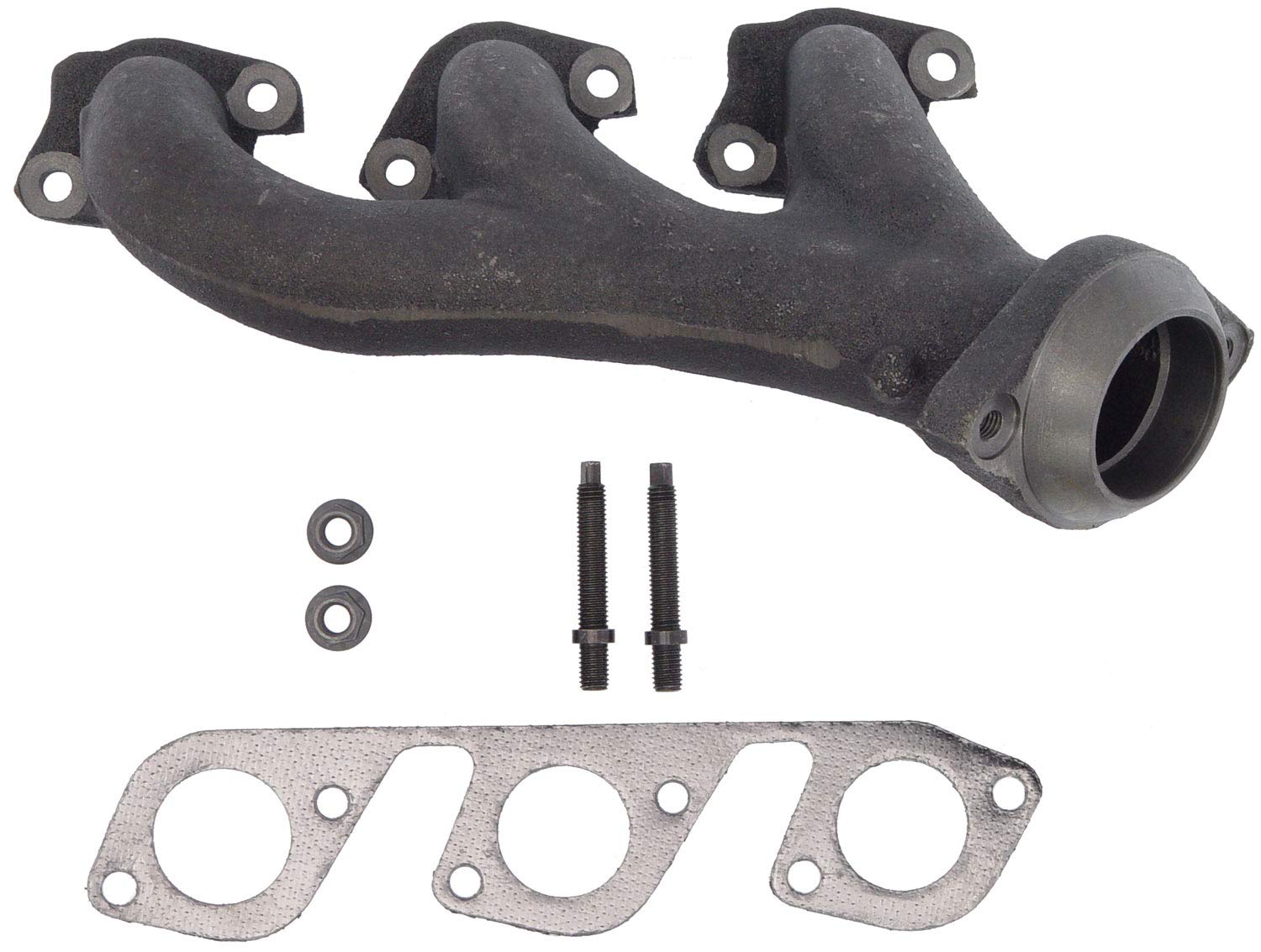 Dorman 674-555 Driver Side Exhaust Manifold Kit - Includes Required Gaskets and Hardware Compatible with Select Ford Models