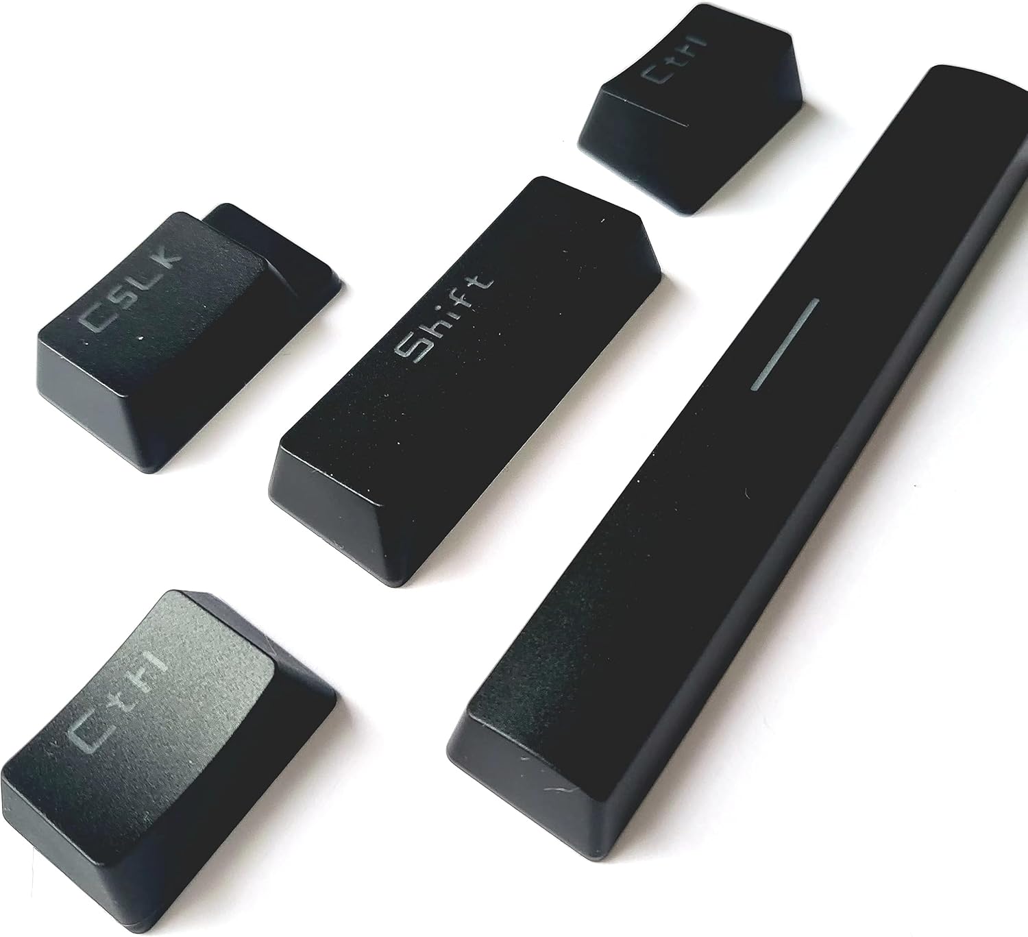 Backlit Spacebar Ctrl Shift Caps Lock Keycaps for Logitech G610 G Pro X