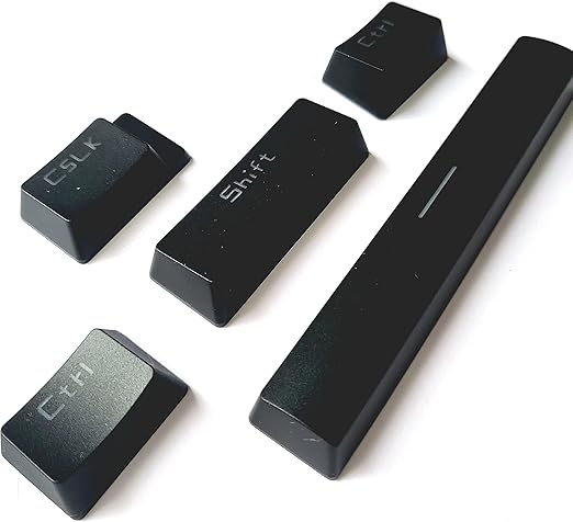 Amazon.com: Backlit Spacebar Ctrl Shift Caps Lock Keycaps for Logitech ...