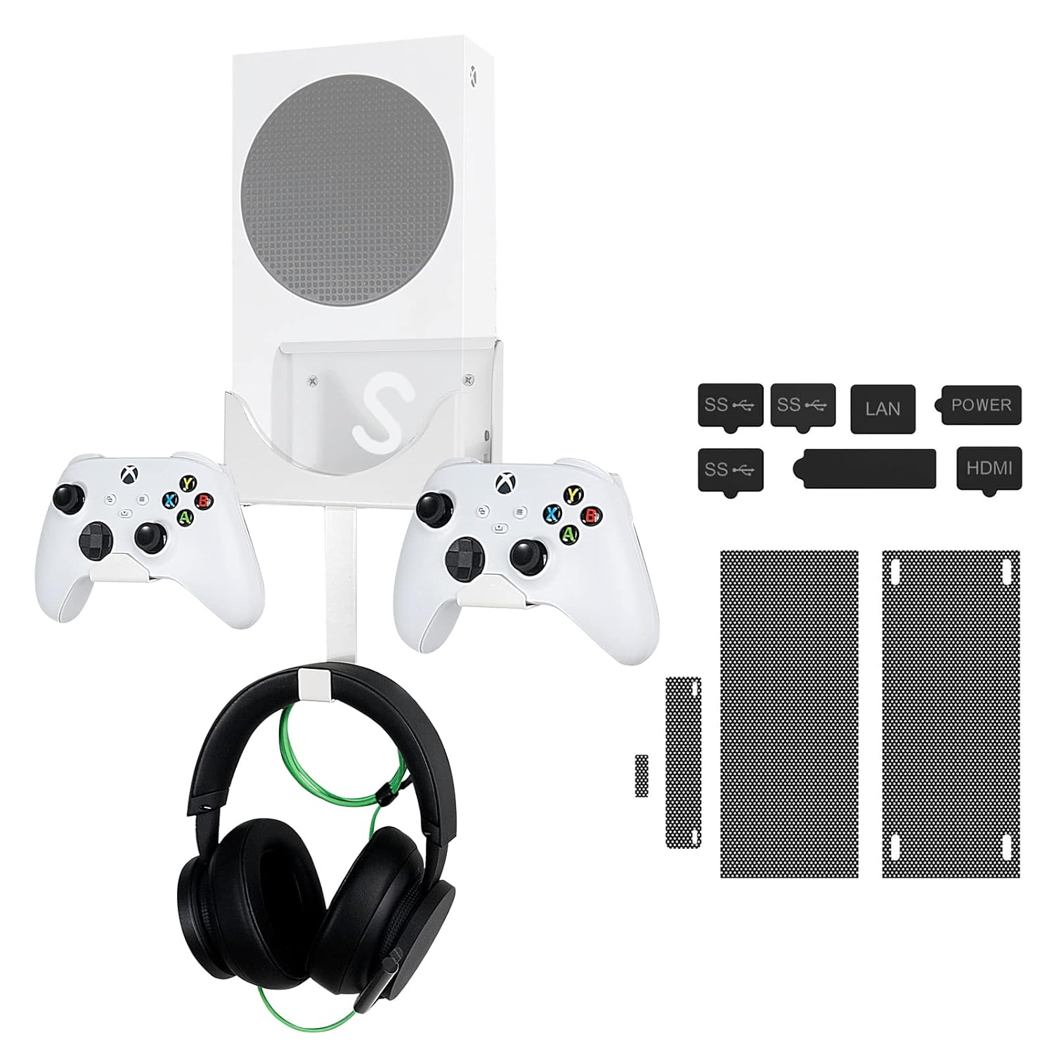 Wall Mount for Xbox Series S, Xbox Series S Wall Mount Kit