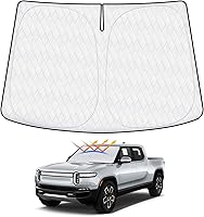 Vista 24 de Parasol que no se despega para Ford Maverick 2022 2023 2024 2025, accesorios plegables para ventana delantera de automóvil, parasol UPF 50+