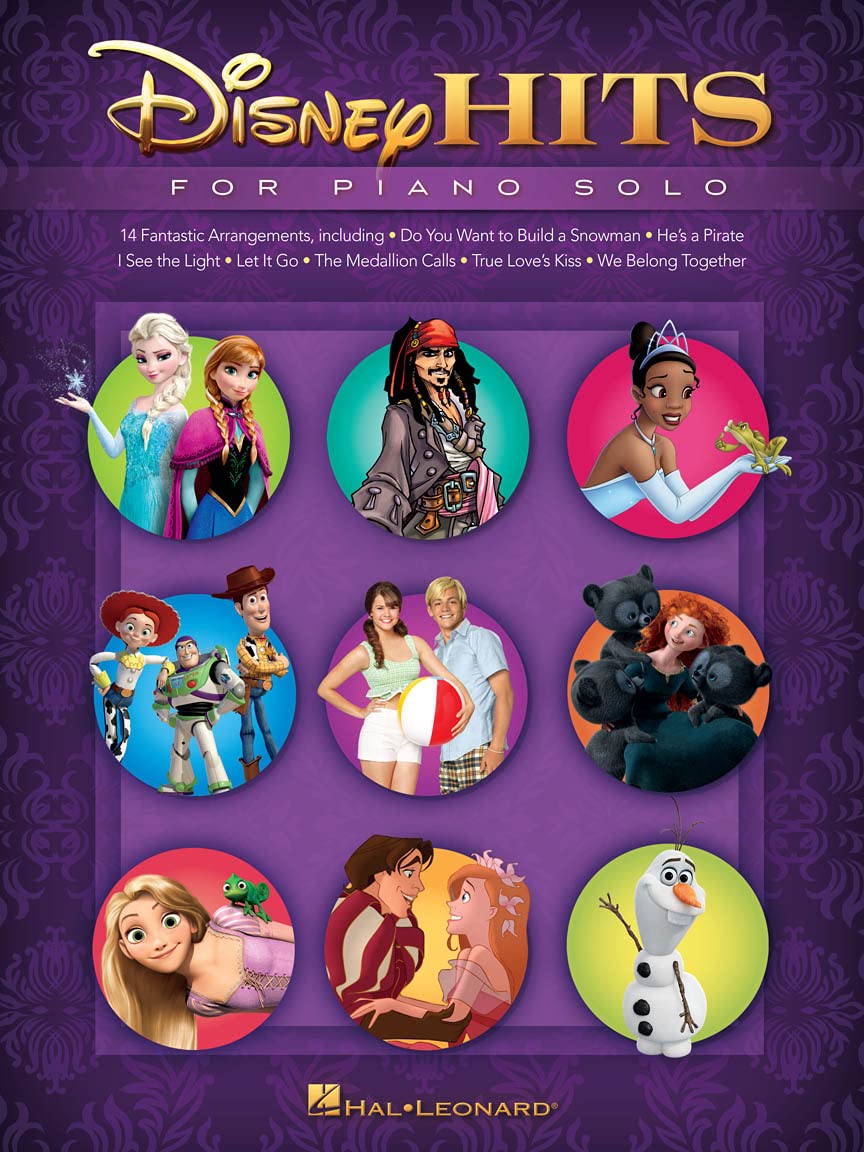 Disney Hits For Piano Solo Pf BK: For Piano Solo - 14 Fantastic Arrangements