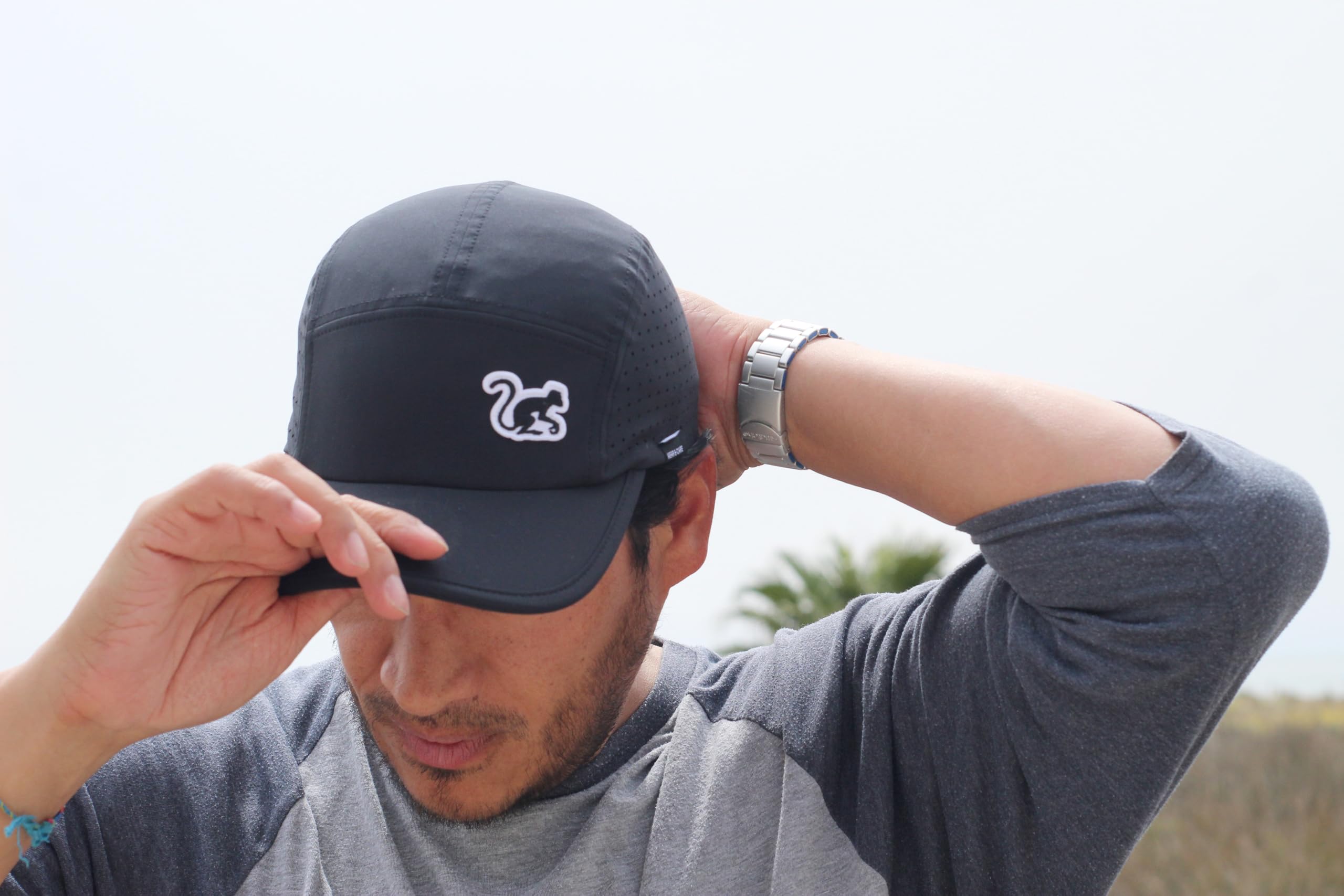 Surf Monkey | Gorra Running Secado Rápido Hombre/Mujer - 5 Paneles - Talla única