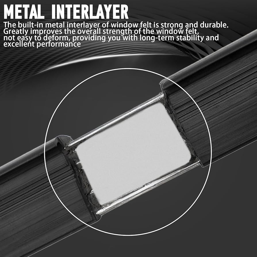 LEAF Windows版　Routes（未開封品） WEILEITE Front Door Window Channel Felt Trim Seal Weather