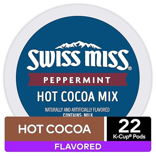 Swiss Miss K-Cups de cacao caliente de menta 16 unidades