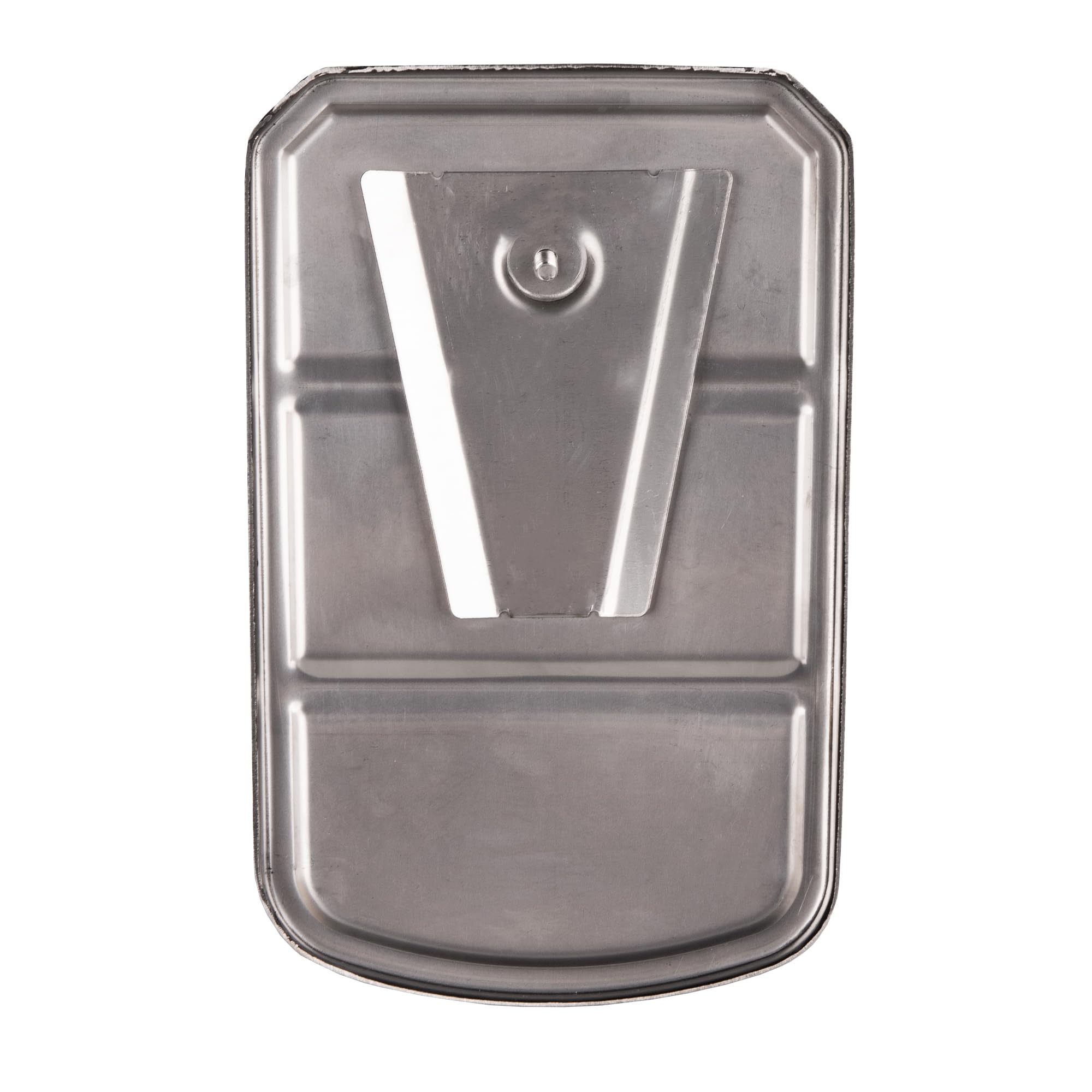 Cofan Dosificador de Jabón en Acero Inoxidable 304 | Capacidad: 500 ml o 1 Litro | Medidas: 10 x 6 x 15,5 cm | Dispensador de Jabón con Ventana de Visualización (Acero Inoxidable, 500 ml)