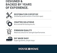 Vista 8 de House2Home Kit de reparación de resortes de sofá de 27 pulgadas para fijar el soporte de sofá para cojines caídos, incluye 4 resortes, clips