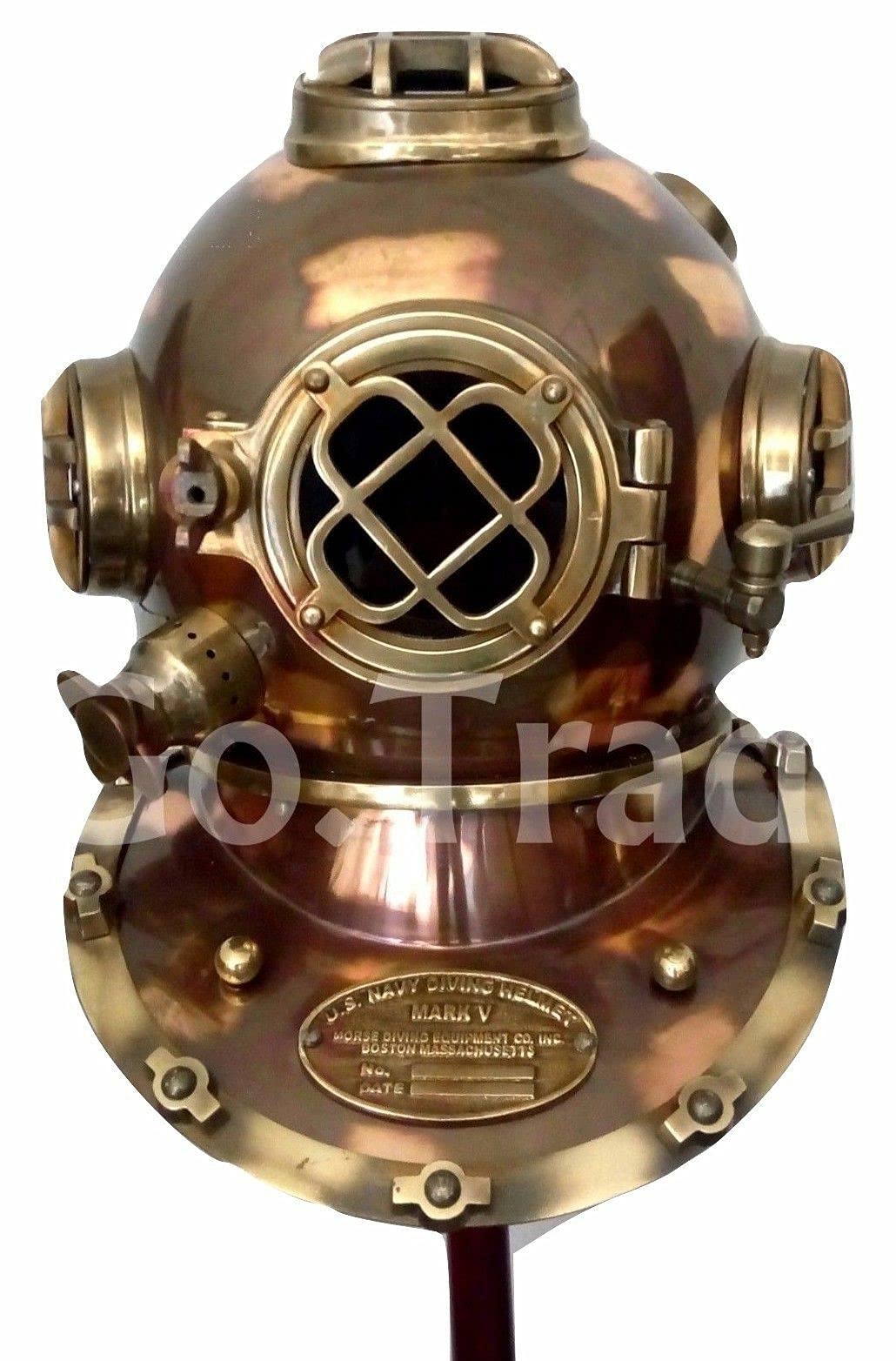 Amazon.com : Retro US Navy Mark V Antique Diving Divers Helmet