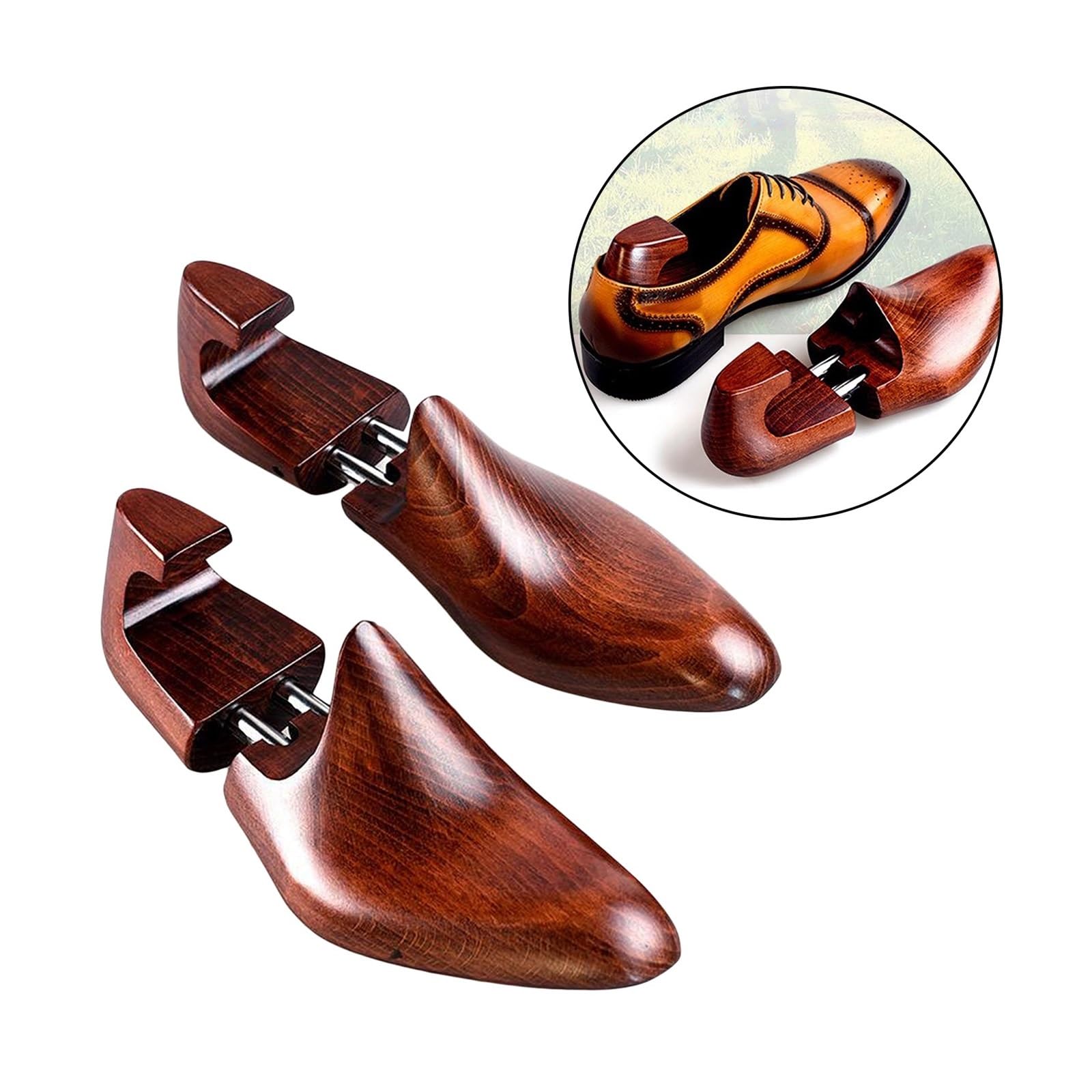 1 par de Botas, Zapatos de árbol, camillas Unisex, Moldeador de Ancho de Madera, Extensor alargador Adecuado para Botas O Zapatillas De Deporte(Size 45-46)