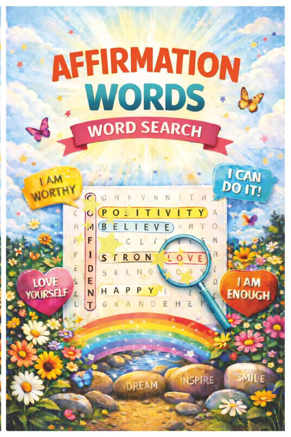 Affirmation Words: Word Search book