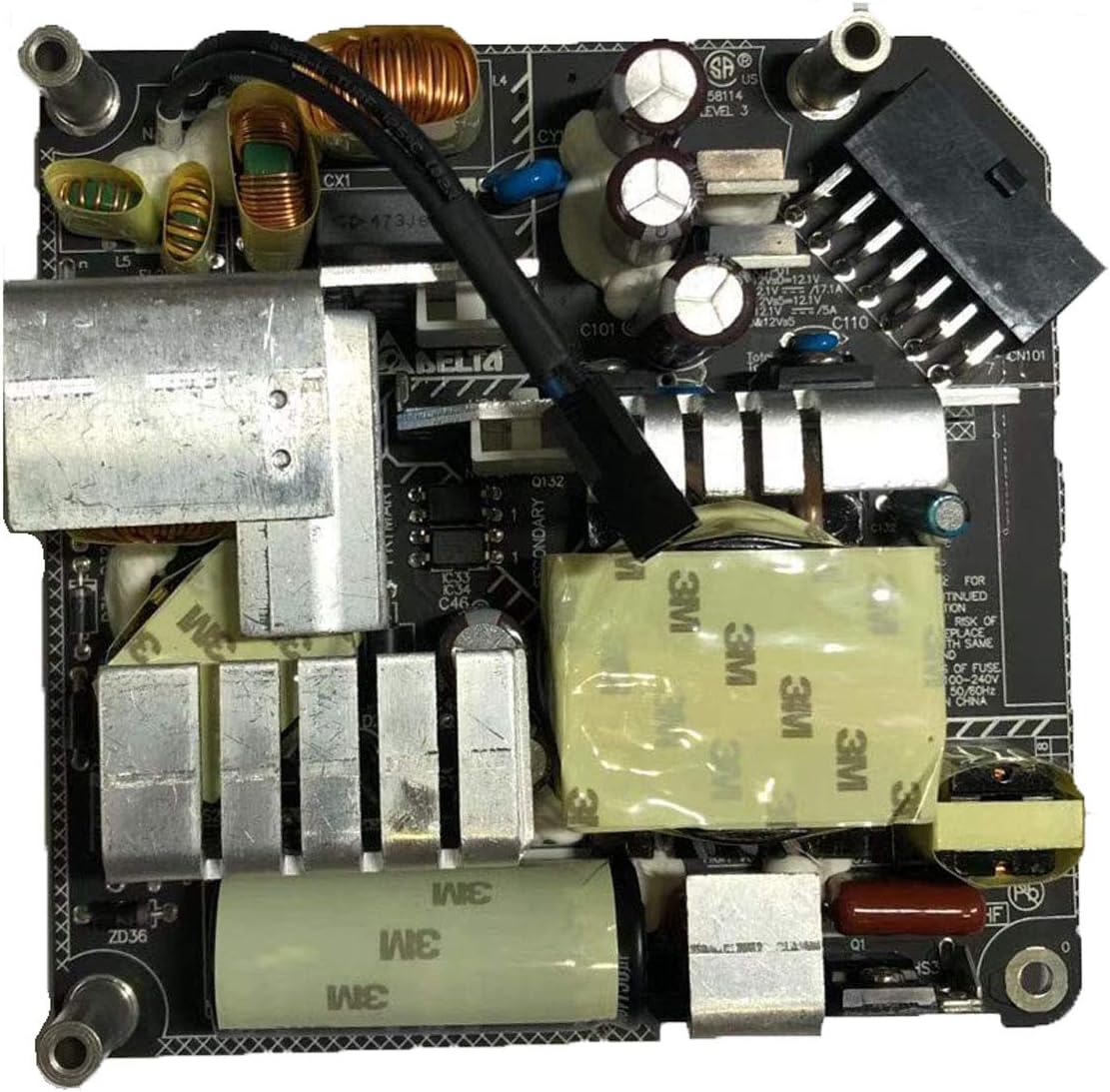 Replacement Power Supply Charge Board Fit for 21.5" iMac A1311 205W 614-0445 ADP-200DFB 205W (Late 2009, 2010,Late 2011)