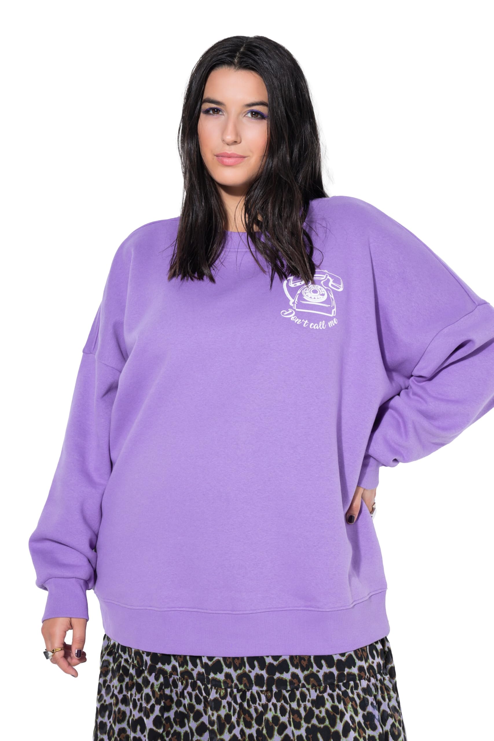 Studio Untold Damen große Größen Übergrößen Plus Size Sweatshirt, extra Oversized, Prints 847590