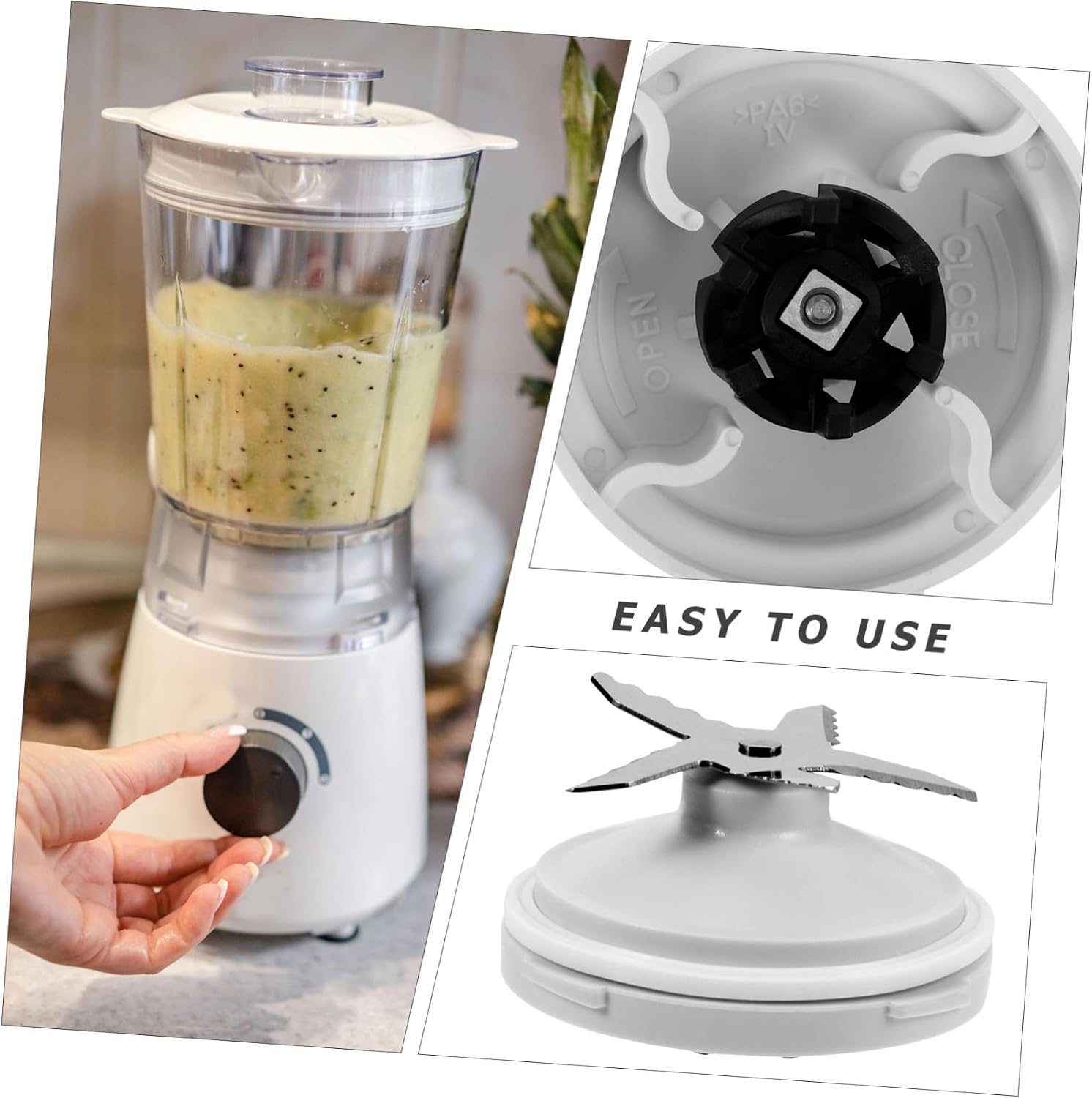SHOWERORO Replacement Parts Juicer Blades Base for Efficient Juice Extraction Accessory for Juicers Safe and Reliable Design
