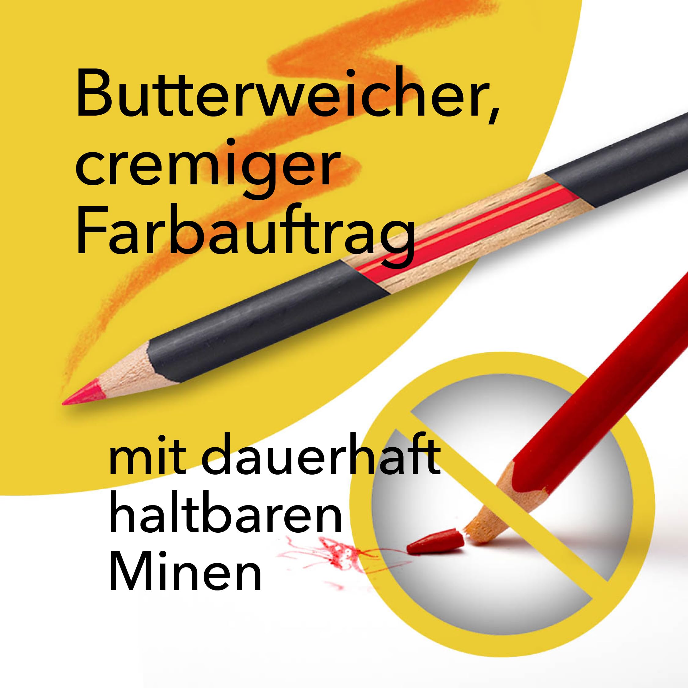 Castle Art Supplies 120 Buntstifte Set | Hochwertige Farbminen mit weichem Kern für Profi-, erfahrene und Farbkünstler | Geschützt und sortiert in einer Präsentationsbox aus Blech - 4