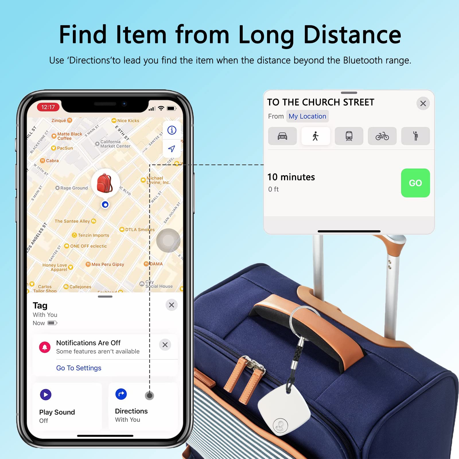 Tracker Bluetooth Compatible Avec Localiser De Google - Lot De 4, Pour Android, Localise Clés, Sacs, Portefeuilles