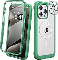 Vista 84 de Diaclara Funda diseñada para iPhone 14 Pro Max de 6.7 pulgadas, funda de teléfono resistente de cuerpo completo con protector de pantalla