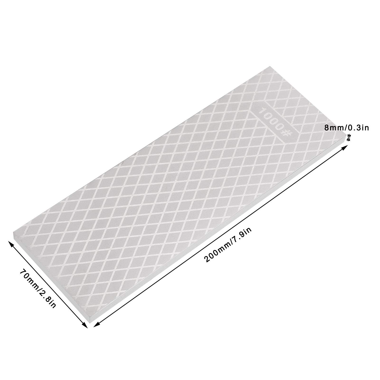 Pietra per Affilare Double-Face per Coltelli Grana 300/1000