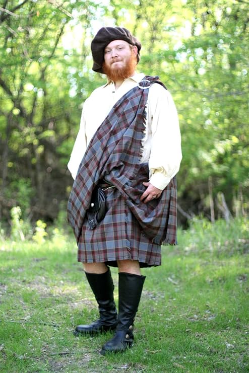 OUTLANDER Great Kilt Poly/Viscose Tartan