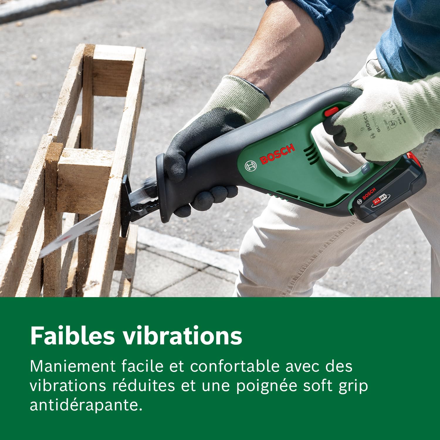 Bosch scie sabre sans fil AdvancedRecip 18 (sans batterie, système 18 V, dans carton)