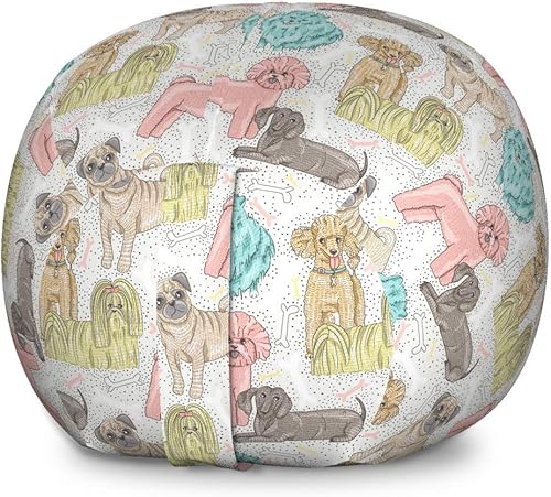 Miniatura 136 de Ambesonne Silla de almacenamiento de juguetes de galaxia, arte espacial de la galaxia, planetas del sistema solar, planetas, mercurio, urano,