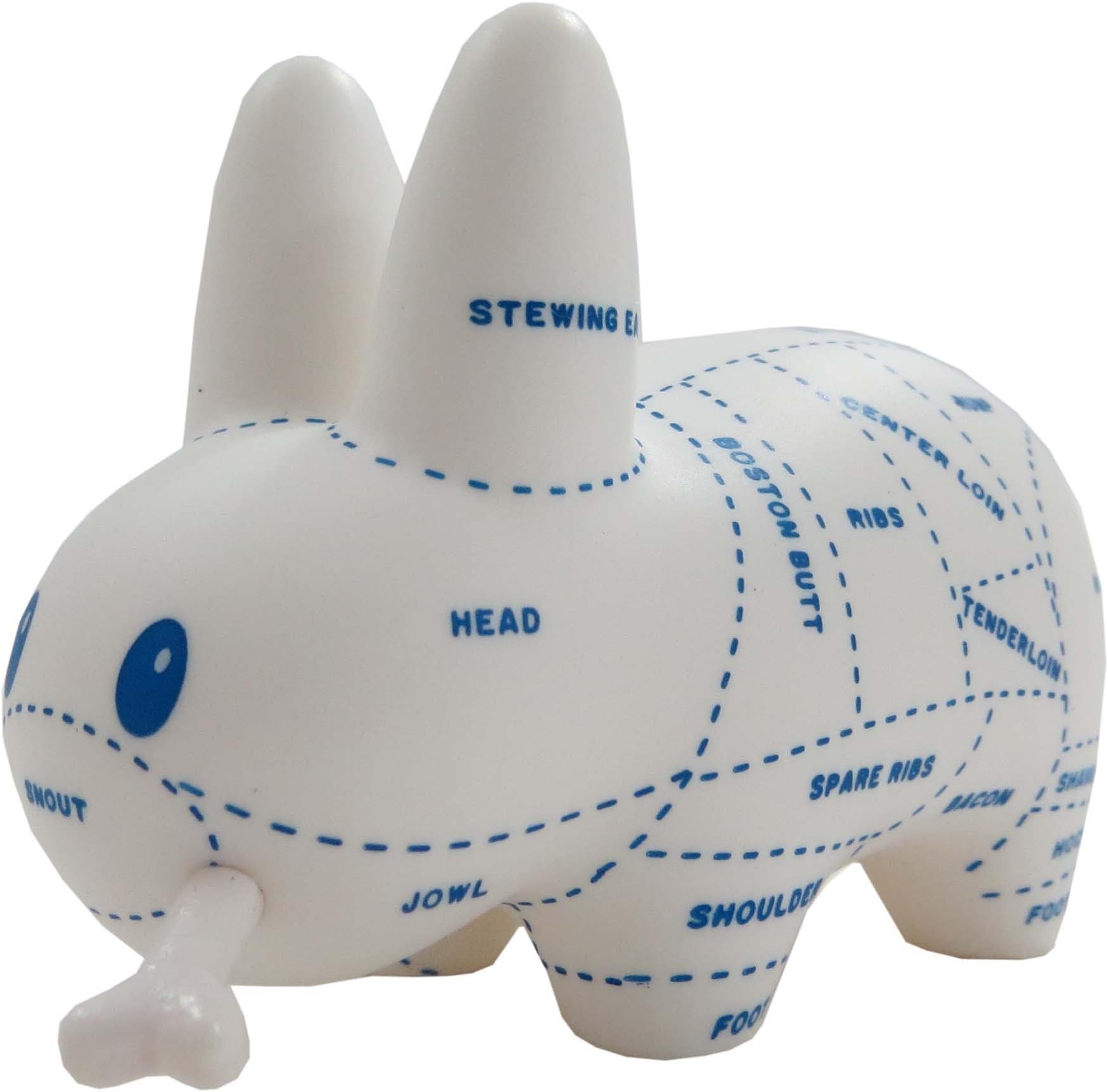 Smorkin' Labbit Choice Cuts Vinyl Toy 2.5 inch by Frank Kozik