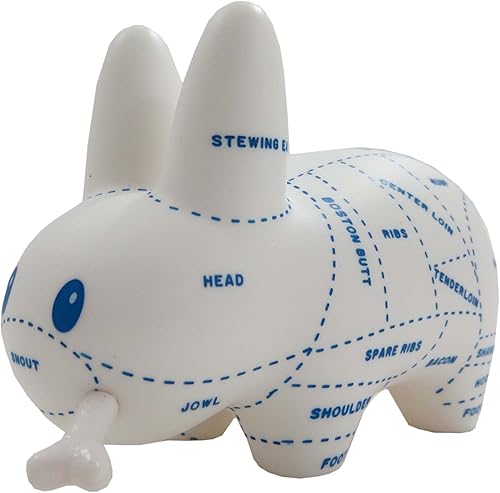 Smorkin' Labbit Choice Cuts - Juguete de vinilo de 2.5 pulgadas por Frank Kozik
