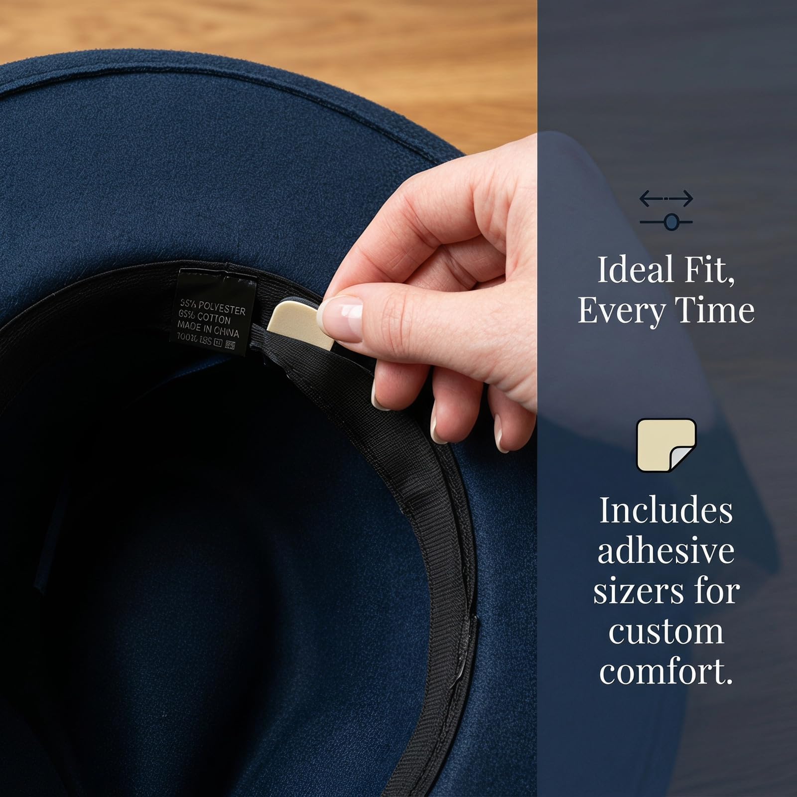 HEYANN Sombrero Fedora clásico para mujer y hombre, con ala ancha, con hebilla de cinturón, de fieltro, sombrero trilby panamá, sombrero de jazz para mujer y hombre