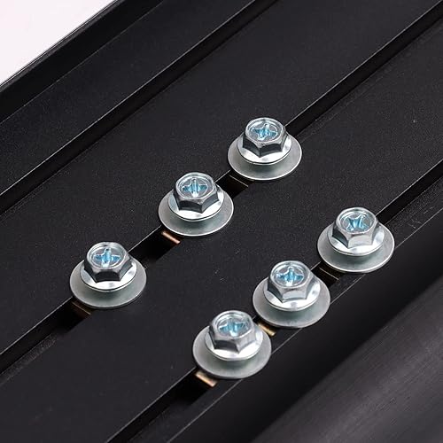 Miniatura 4 de SAREMAS Escalón de pie para Jeep Grand Cherokee L 2022 2023 2024 - Estribos laterales con pedal protector de barra nerf