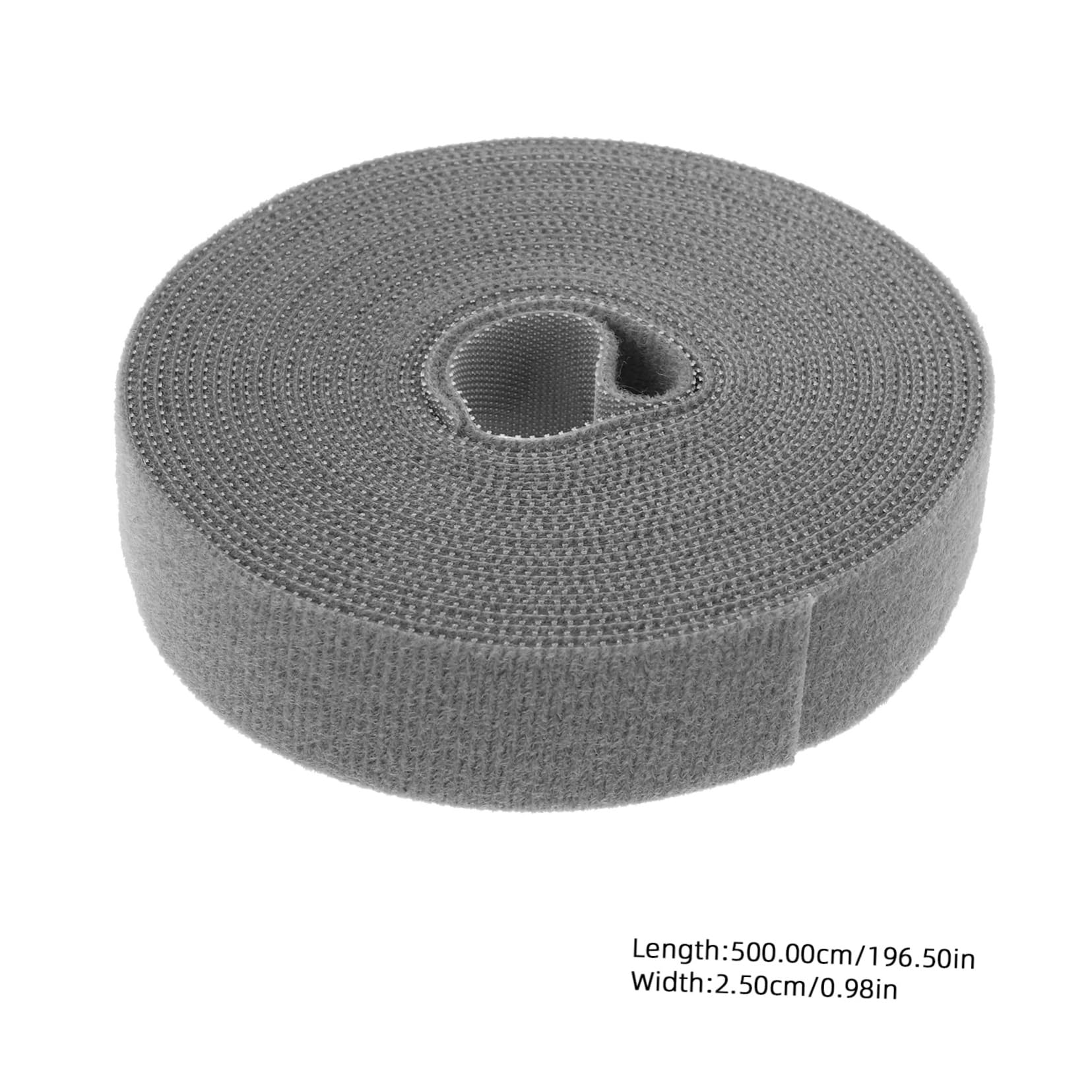 HEMOTON Self-Adhesive Hook Loop Tape Cable Hook Tape for Soccer Goal Net for Soccer Equipment