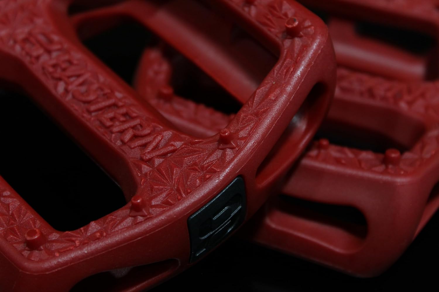 Eastern Bikes Facet Bike Pedals 9/16" - High Grip, Fiber-Reinforced Plastic & Chromoly Axle, for BMX, MTB & Kids Bikes - Multiple Colors