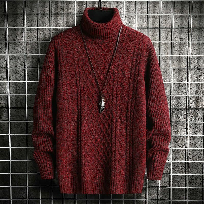 Pull pour homme style coréen idéal pour les sorties urbaines et soirées d'hiver - 3